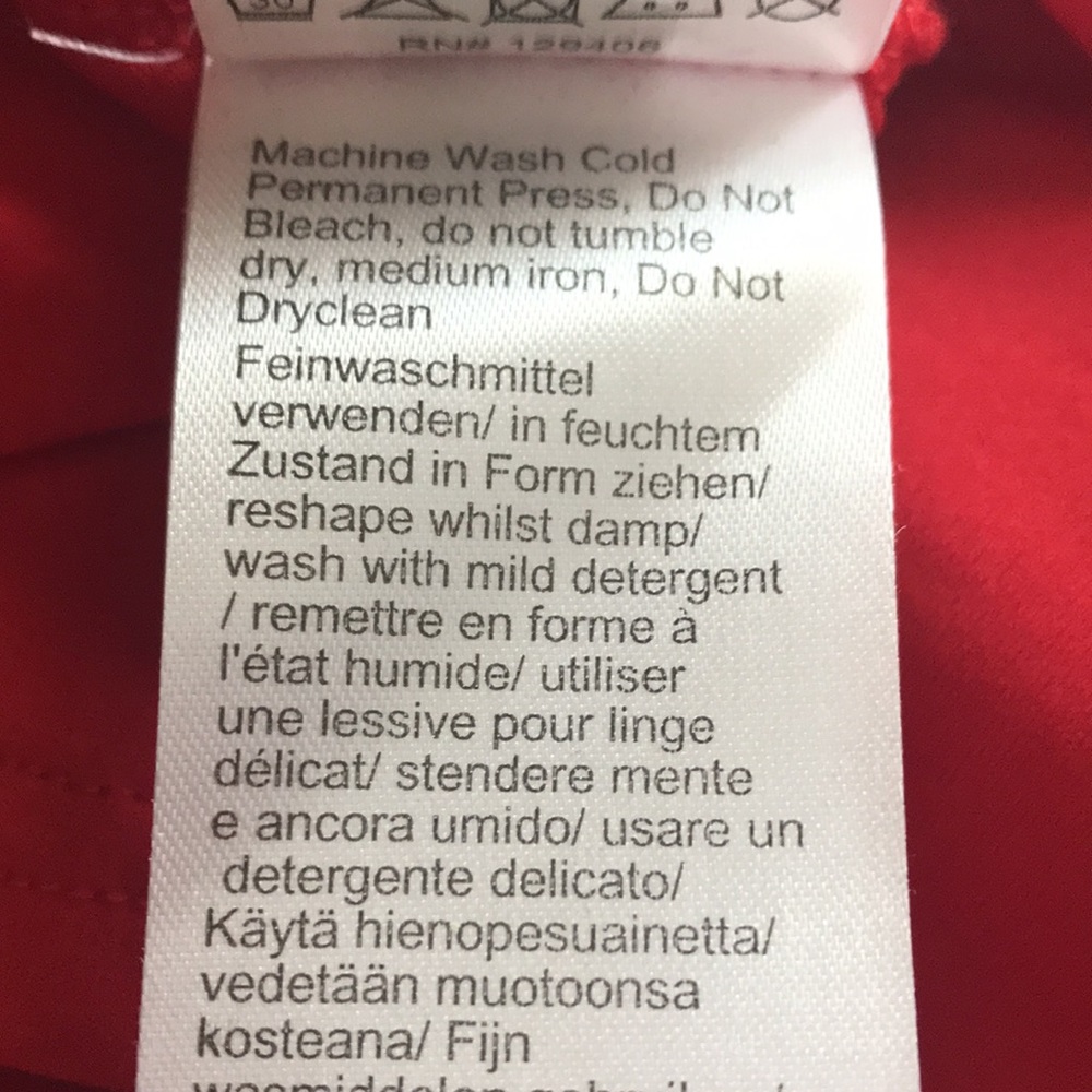 Red Venus Dress Size 10 - Picture 6 of 7